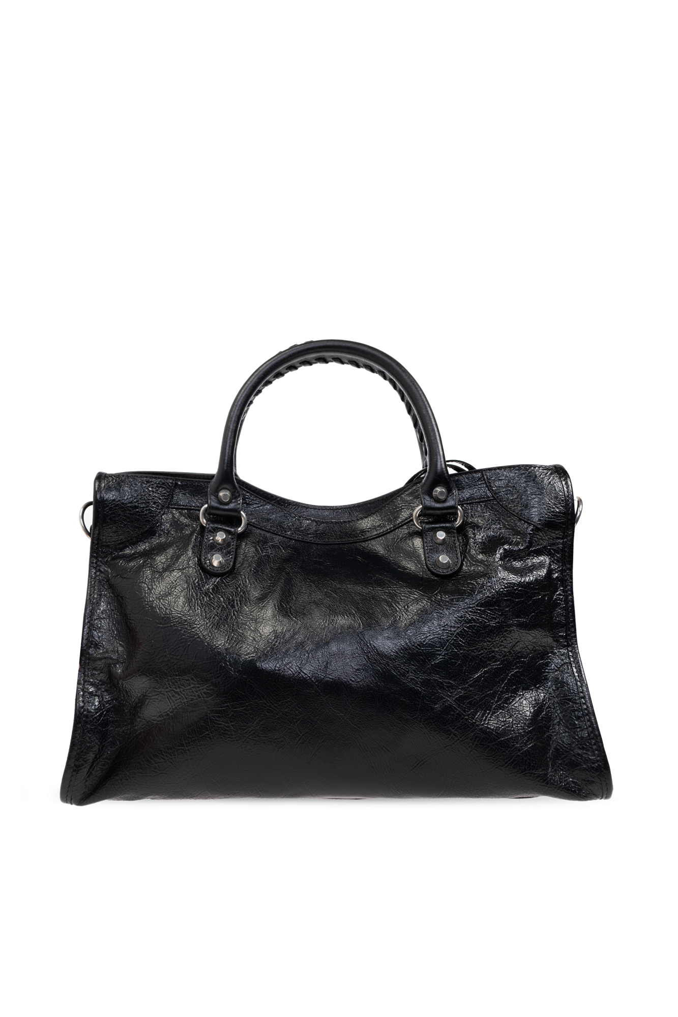 ハンドバッグ Balenciaga Black Leather Medium Le City Handbag Le City Bag Medium in Black | Balenciaga US